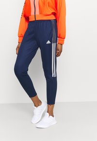 adidas Performance TIRO21 TR PNT W - Trainingsbroek - team navy blue