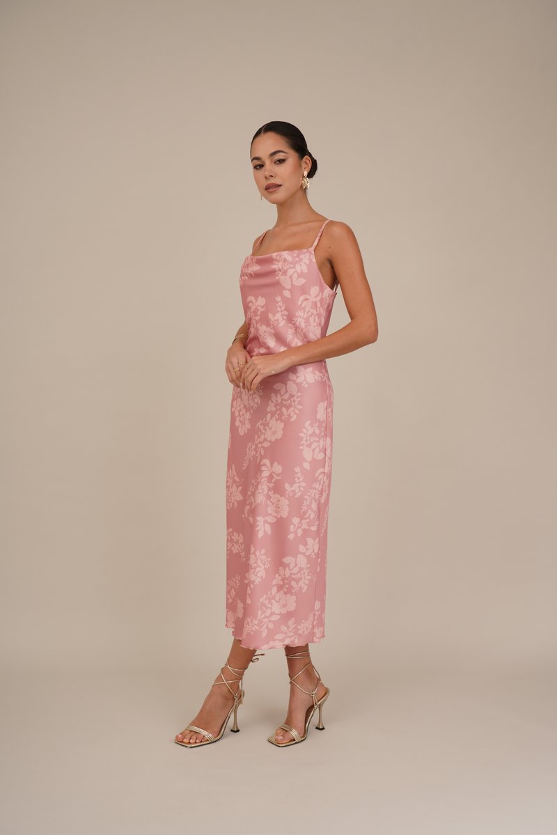WAL G. CARA MIDI - Vestido de cocktail / Vestido de festa - blush pink