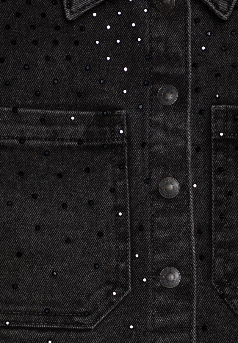 ONLY GIRLS KOGCASSIE Jeansjacke washed black/black denim