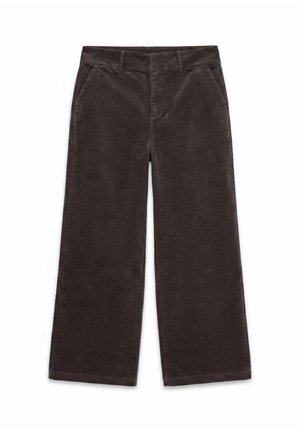 Vero Moda, TROUSERS VMCORA MID WAIST TROUSERS - Pantalon classique - chocolate torte