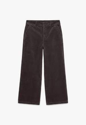 Vero Moda, TROUSERS VMCORA MID WAIST TROUSERS - Pantalon classique - chocolate torte
