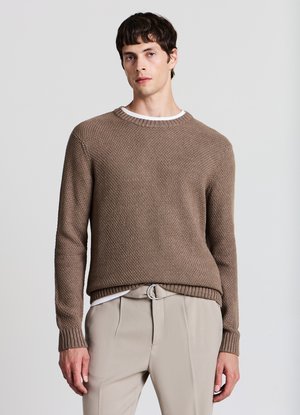 Calliope Strickpullover - tortora