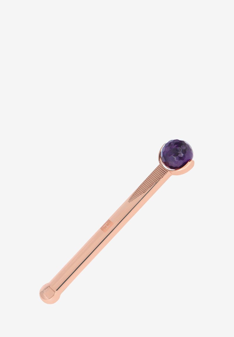Haute Custom Beauty PRECIOUS CONTOURING FACIAL MASSAGER AMHETHYST ROSE GOLD - Hudplejeredskab - purple