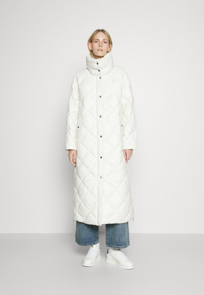 Lauren Ralph Lauren MAXI INSULATED COAT Down coat cream/offwhite