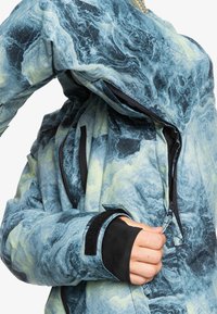 Quiksilver MISSION PRINTED JACKET - Lyžiarska bunda - gel