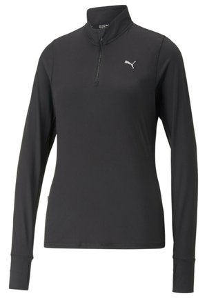 RUN FAVORITE 1/4 ZIP W - Sweatshirt - black