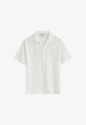 FRILIVIN, CHEMISE RESORT COL CUBAIN - Chemise - blanc