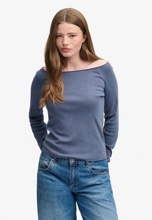 Superdry & Co, SUPERDRY - Longsleeve - washed eclipse navy