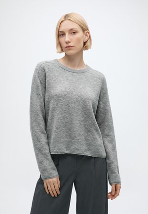 Marc O'Polo DENIM, CREW NECK LONGSLEEVE  - Пуловер - stone melange