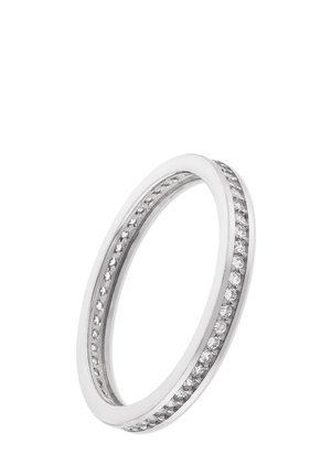 STAPELRING - Ring - silberfarben weiß