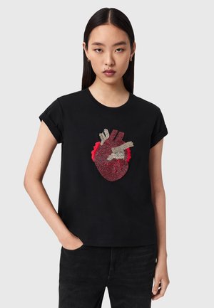 ANDREA ANNA TEE - Μπλουζάκι με στάμπα - black