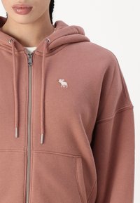 Abercrombie & Fitch ICON  - Sweatjacke - burlwood