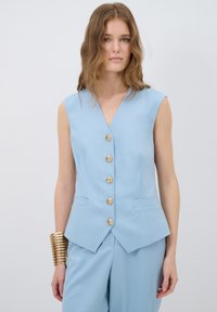 BUTTONED - Weste - blue