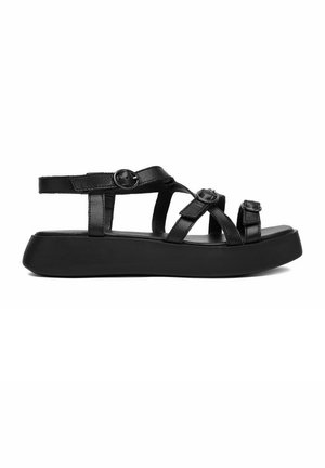 Lasocki, LASOCKI WOMEN'S SANDALS BLACK - Plateausandalette - black