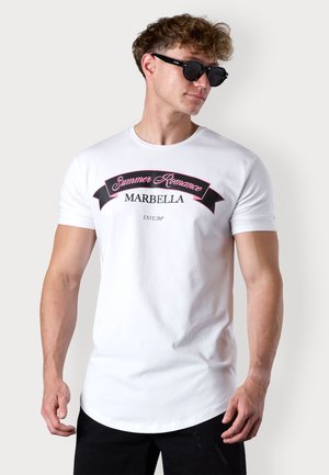 SUMMER ROMANCE - T-Shirt print - white