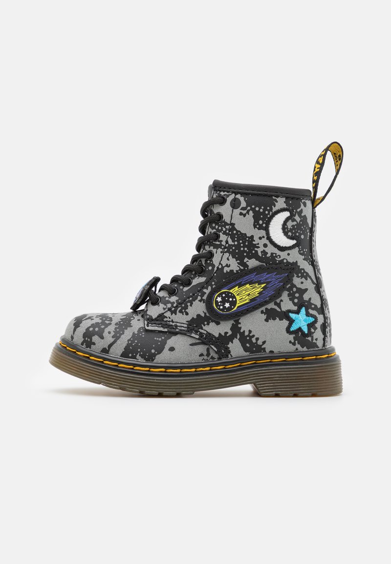 Dr. Martens Unisex Bambino 1460 Stivaletti In Pelle | Modello Grande Bambino Con Zip Laterale E Suola Antiscivolo