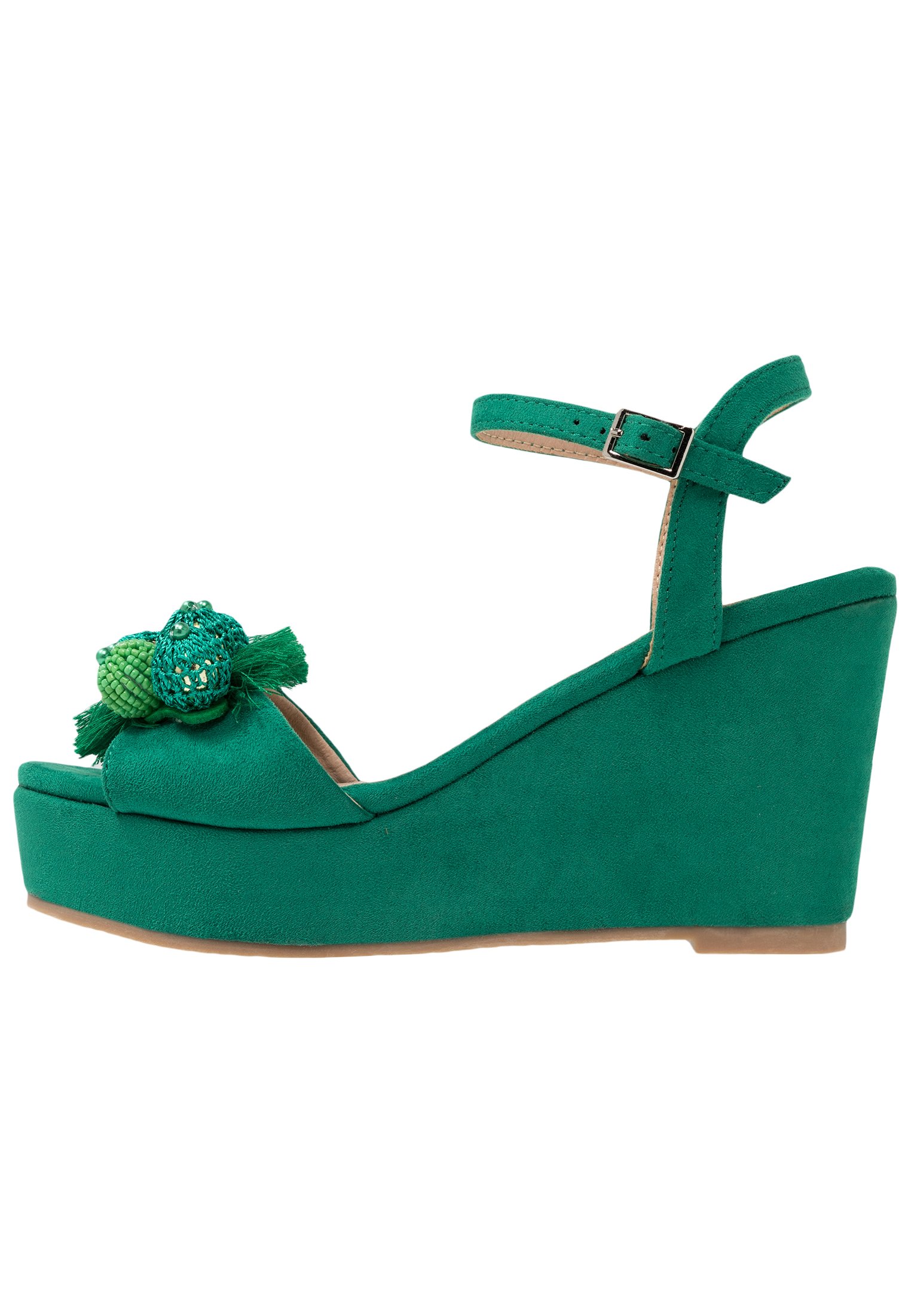 emerald green sandals uk
