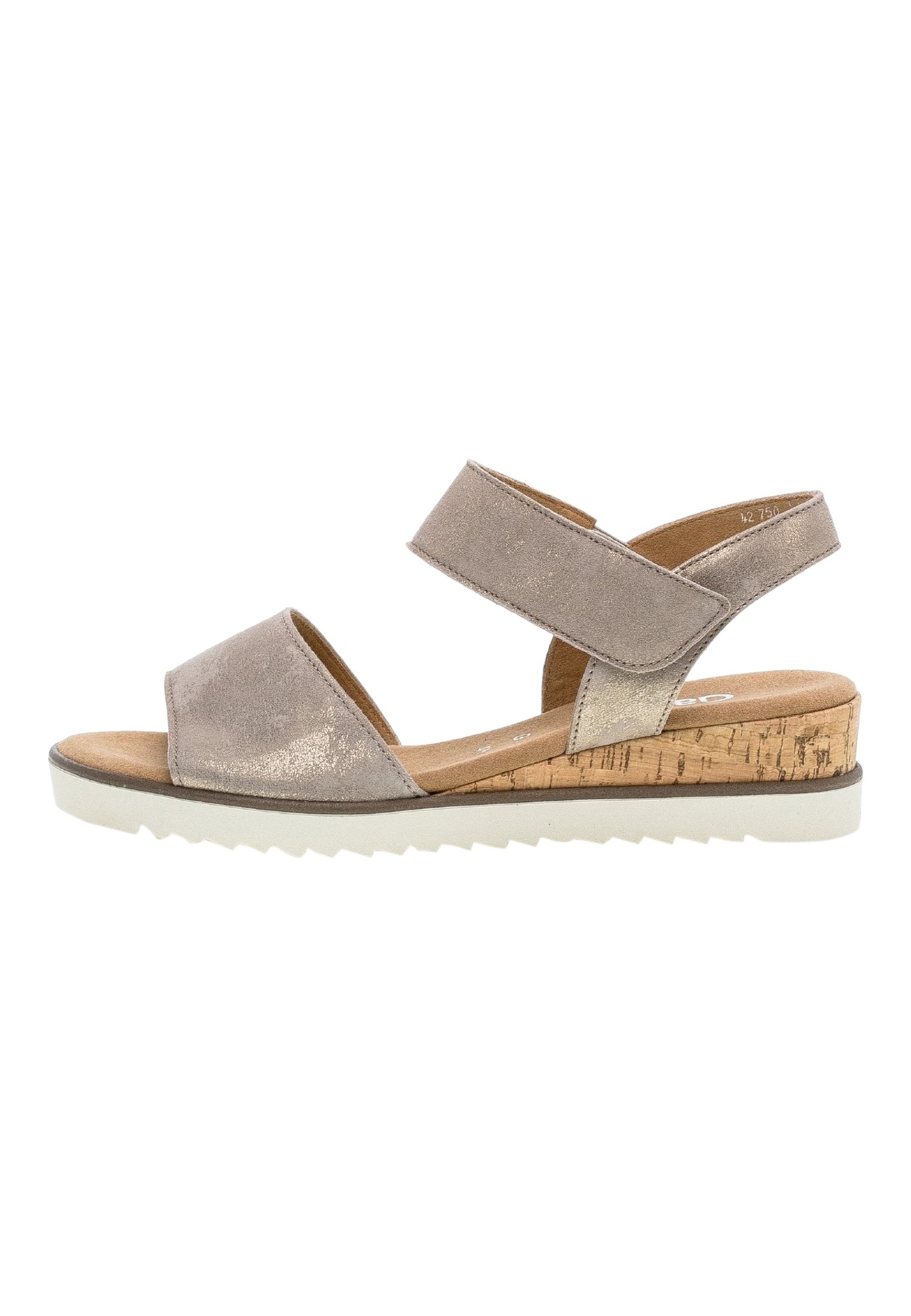 Gabor Sandalen met sleehak - muschel kork/crem/beige - Zalando.nl