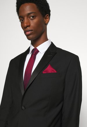 JACNECKTIE GIFT BOX SET - Kapesník do obleku - bordeaux