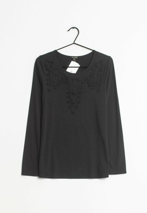 Long sleeved top - black