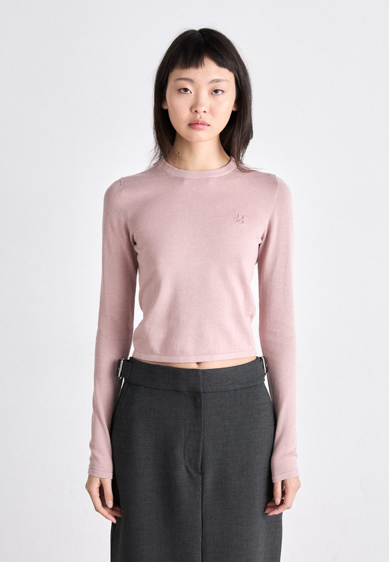 HUGO SCALLIA - Pulover - light/pastel pink