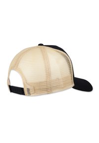 Vintage Pet Trucker Pet Zwart Met Steen Kleurige Zijden Original 3