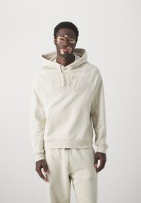 EA7 Emporio Armani - UNISEX - Hoodie - grigio perla Thumbnail Image 1