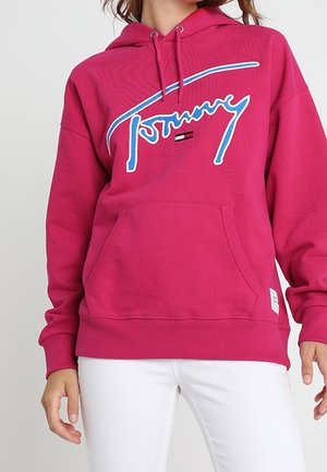 Felpa con cappuccio - pink