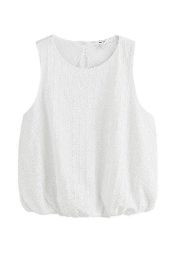 REGULAR FIT SLEEVELESS BUBBLE HEM  - Bluse