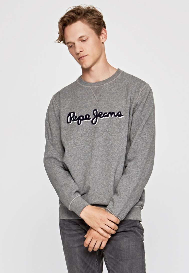 Pepe Jeans LAMONT - Sudadera - mottled grey/gris jaspeado - Zalando.es