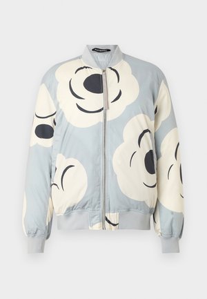 Marimekko BLOSSA TUMMA - Bomberjacke - grey/off white/dark grey