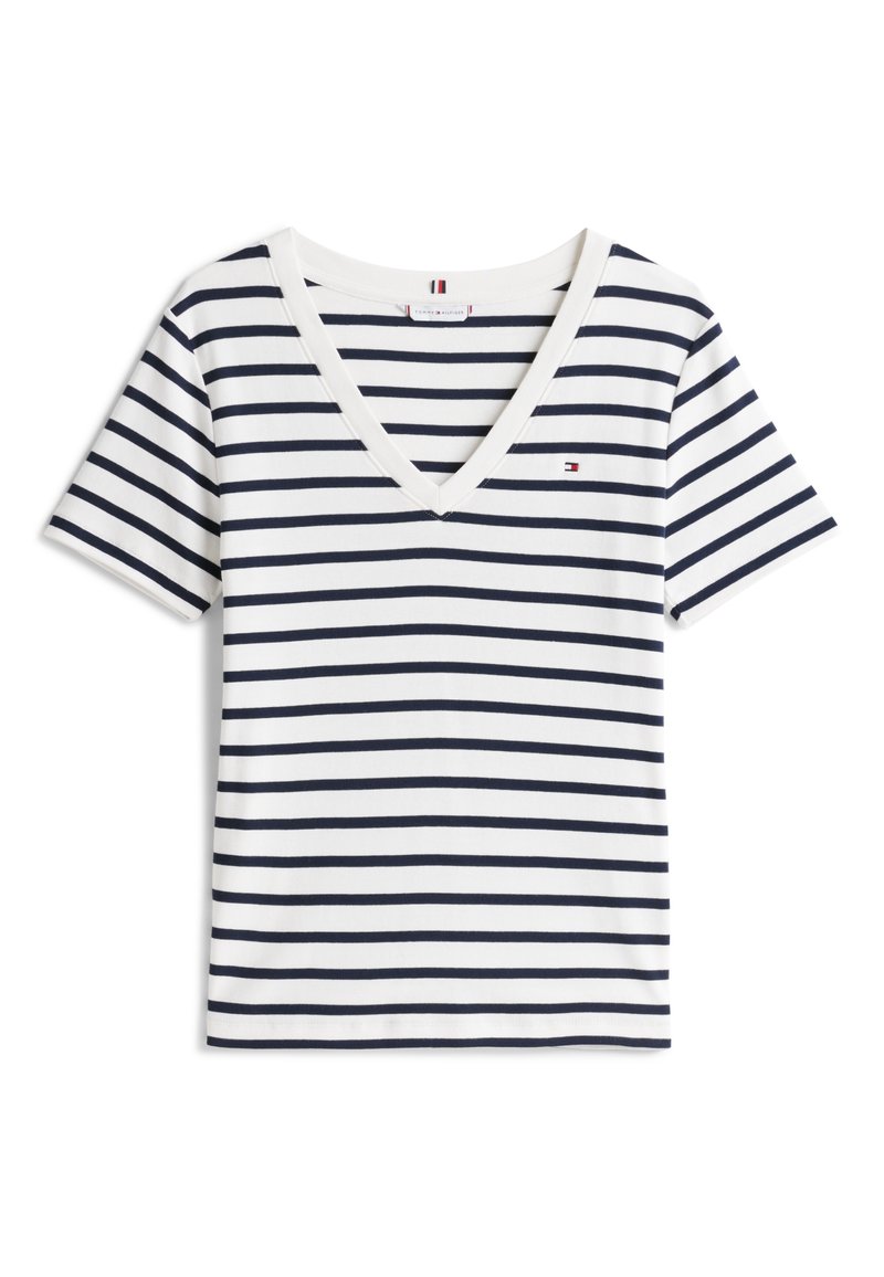 Tommy Hilfiger T-shirt basic donkerblauw