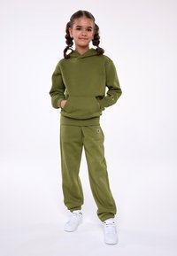 Champion EXCLUSIVE HOODIE UNISEX - Felpa - dark green