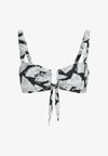 FAN PRINT - Bikinitop - fan-black