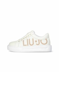 Liu Jo Kids WITH GLITTER LOGO - Sneaker low - butter/goldfarben ...