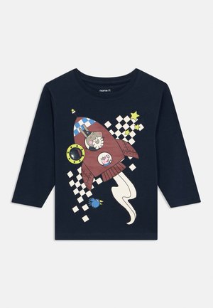 NMMDALLAS PEPPA REG - Top dugih rukava - navy blazer