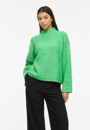 PULLOVER VIBIBBI STEHKRAGEN - Džemper - kelly green