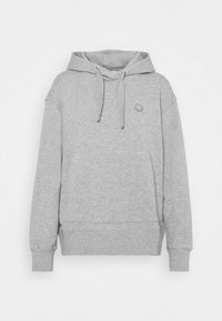 KnowledgeCotton Apparel Kapuzenpullover - mottled light grey