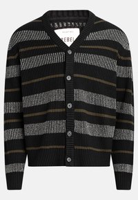 RRMILLER BOXY FIT - Adīta jaka - black