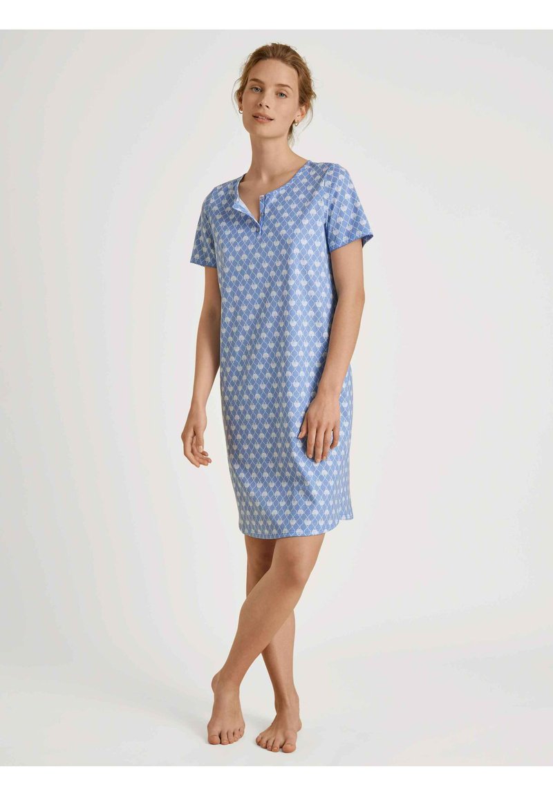 CALIDA Soulmate Pyjamaset voor dames, Dark Lapis Blue, M