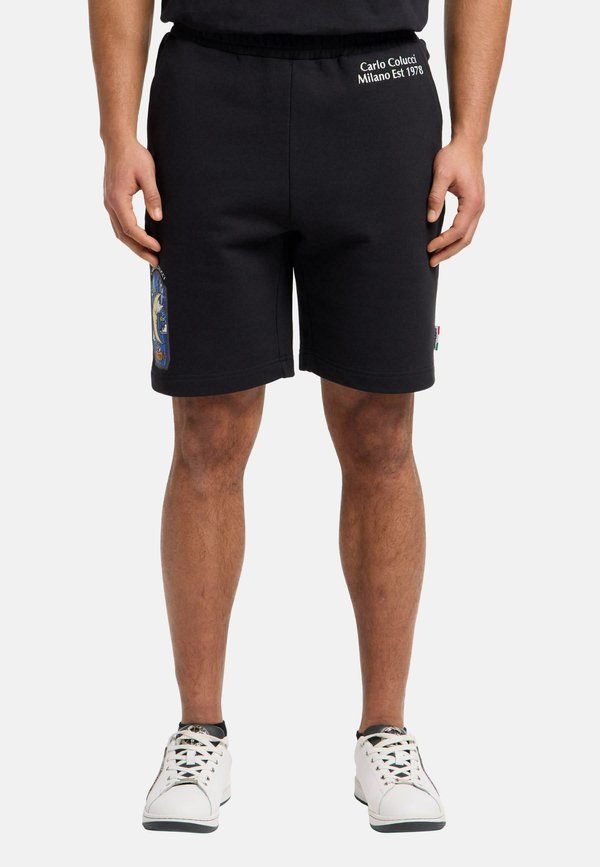 TAROT EICKHORN - Tracksuit bottoms - schwarz