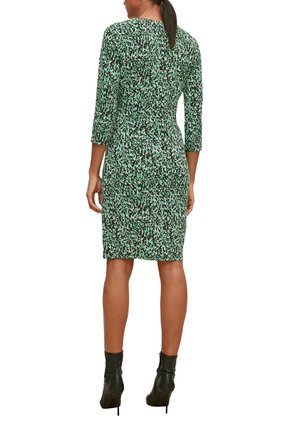 comma MIT RAFFUNG - Freizeitkleid - grün   mehrfarbig