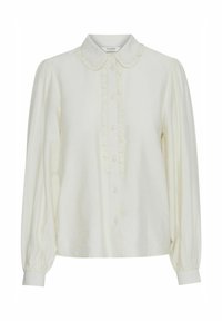 BYIBINE FRILL - Blusa - marshmallow