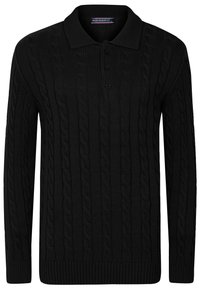 CABLE LONG SLEEVE - Jumper - black