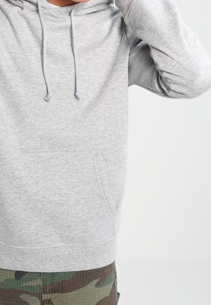 Brave Soul Felpa con cappuccio - light grey