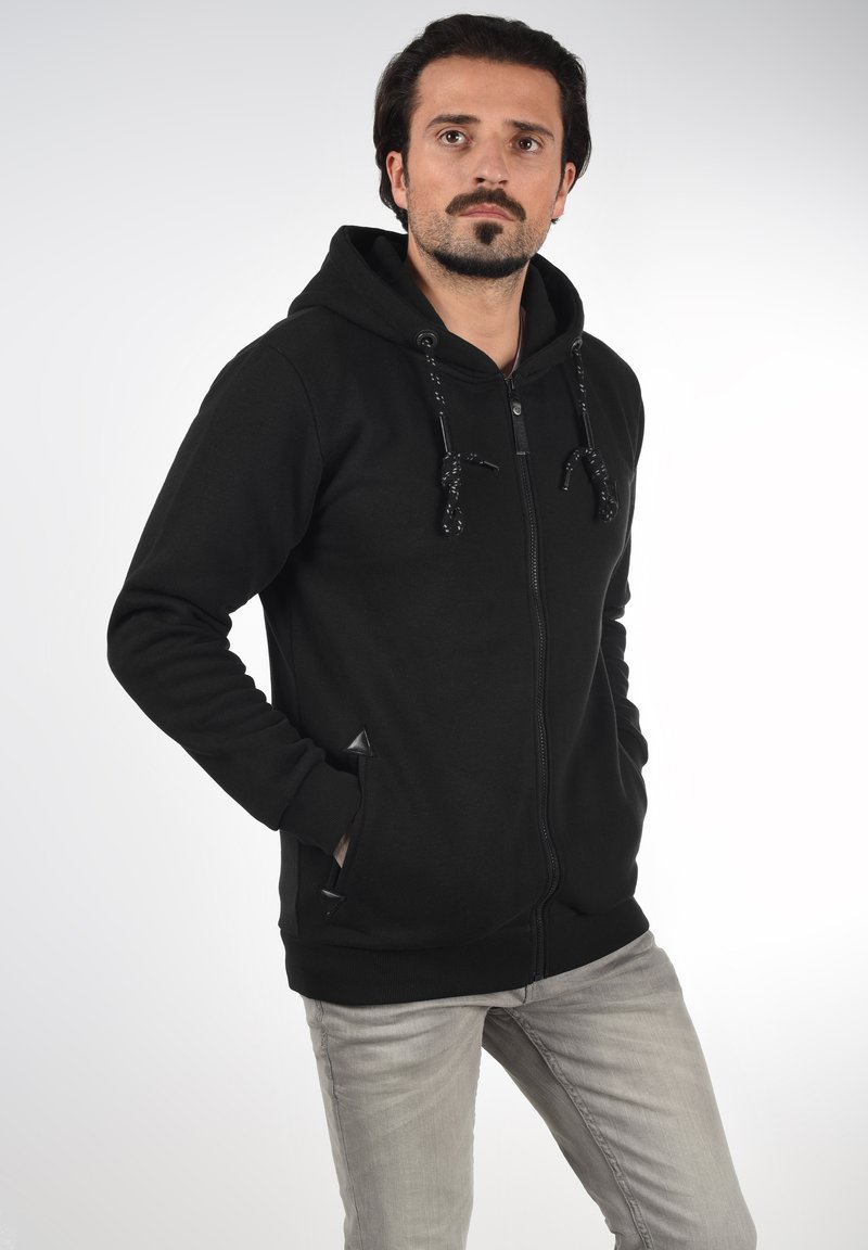 INDICODE JEANS IDBARNHILL - Sweatjakke - black