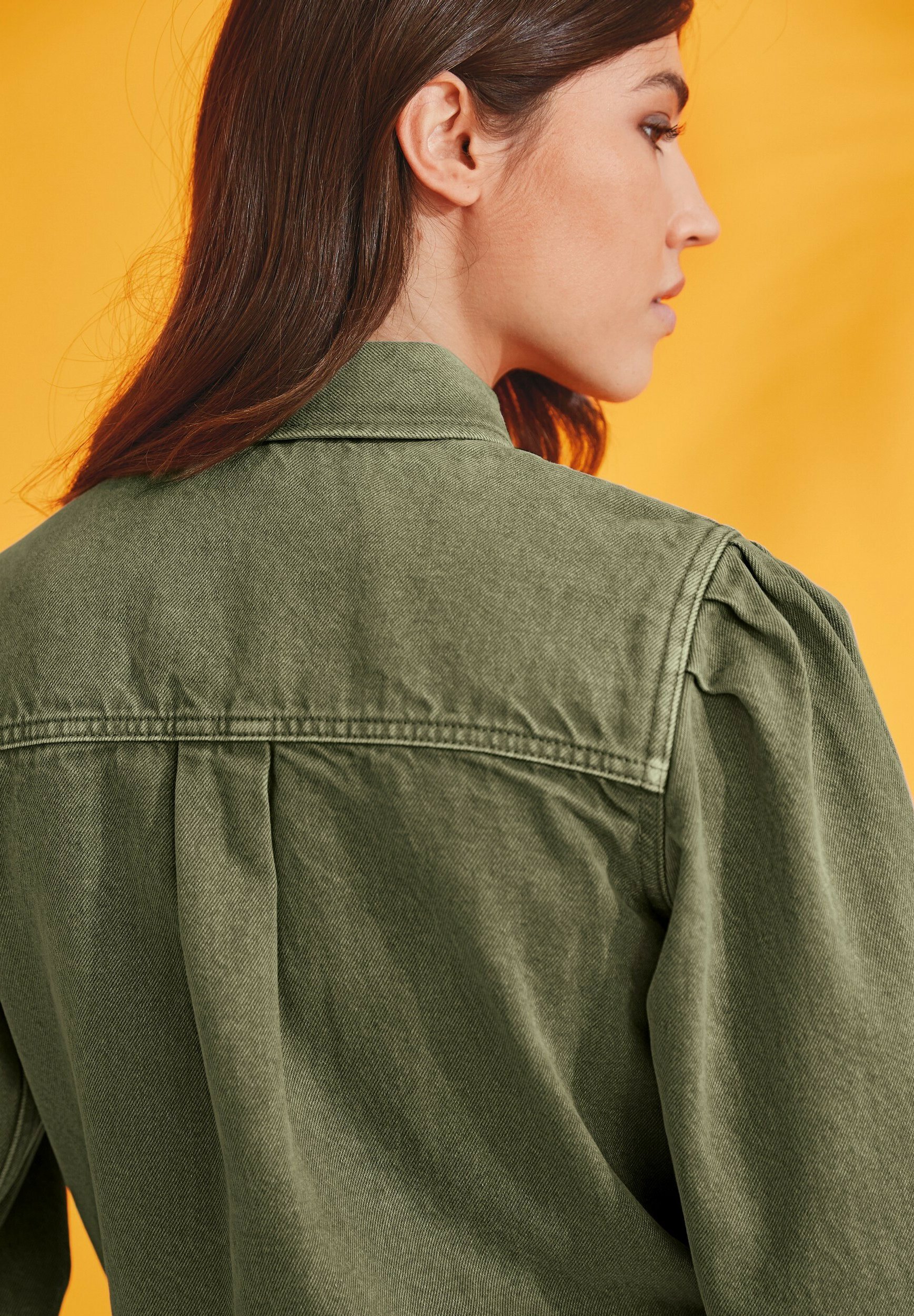 Next Denim jacket - khaki - Zalando.de