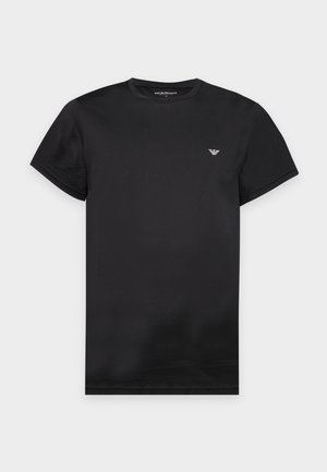 Emporio Armani, SLEEVE CREW NECK - Caraco - black
