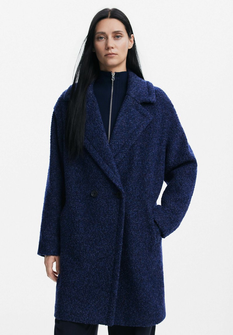 Desigual Cappotto classico - blue