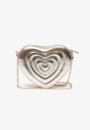 Sac bandoulière - gold-coloured